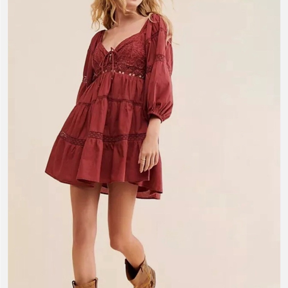Free People All Mine Mini Dress - Picture 5 of 8